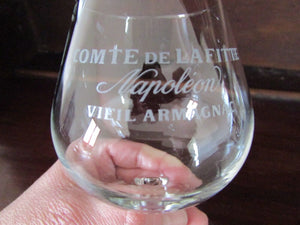 verres à armagnac Comte de Lafitte Napoléon